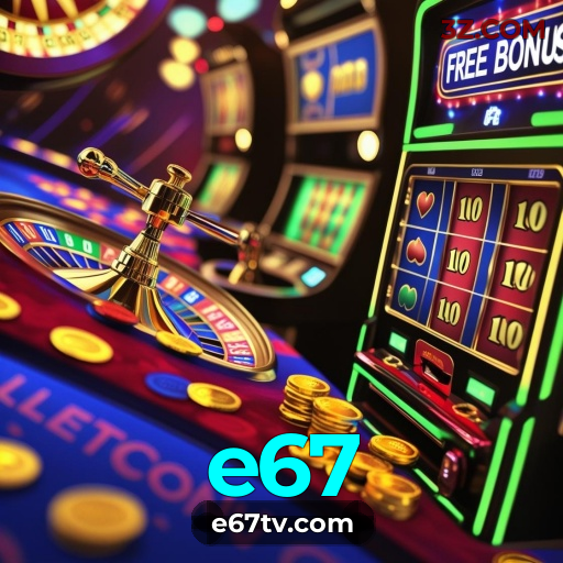 e67: Jogos de Cassino Online com Jackpots Raros